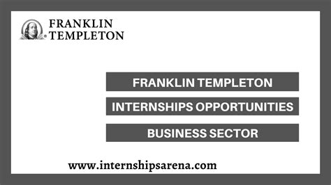 Franklin Templeton Summer Internship 2023